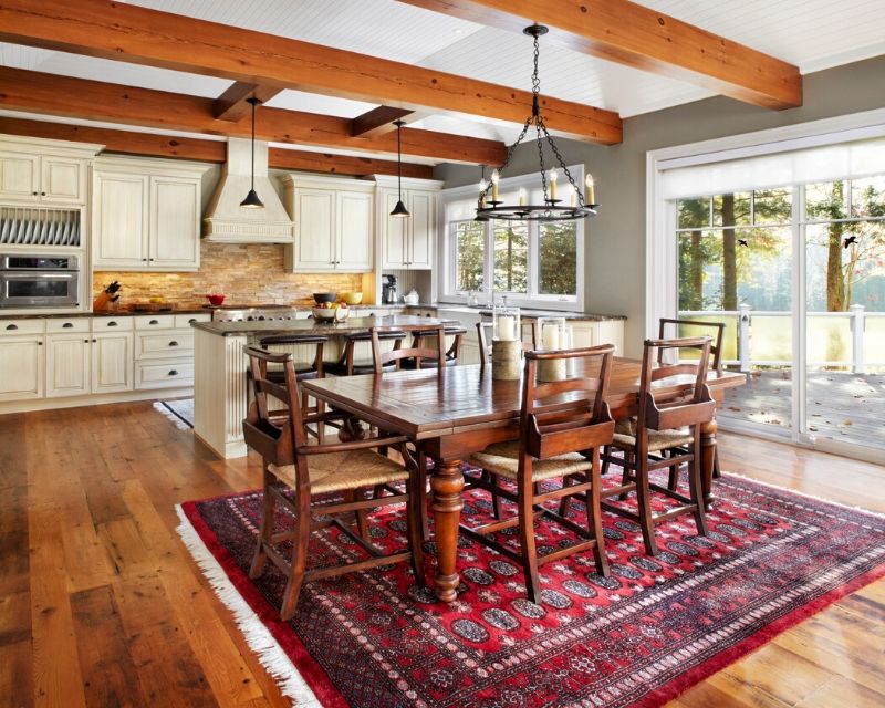 Family Dining Room | Post and Beam